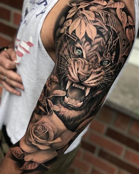 Pin By Lukasz Madalinski On Crypto Lion Tattoo Sleeves Cool Arm