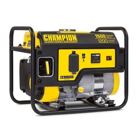 champion power equipment champion  running watt gasoline portable generator  lowescom