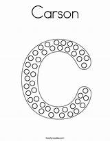 Carson Clara Dots Noodle Dot Twisty Alphabet Twistynoodle sketch template