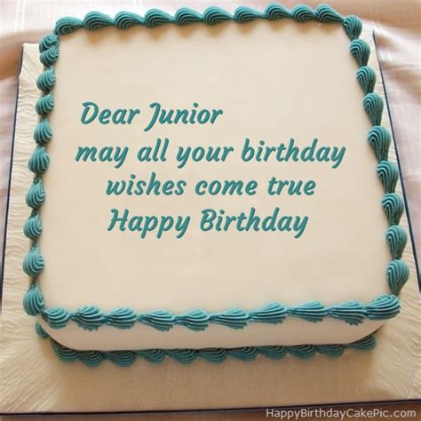 happy birthday cake  junior
