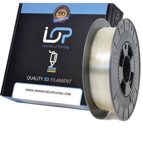 premium pva filament transparant gr mm  printer supplies