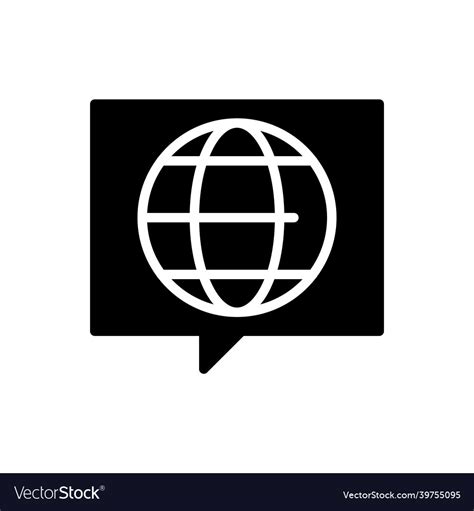 language icon conversation icon royalty  vector image