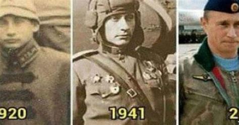 Putin A Time Traveller Claims 100 Year Old Pics Prove He Is Immortal