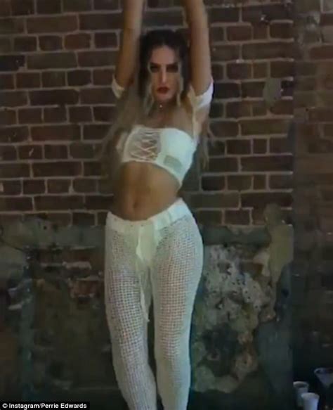 perrie edwards gyrates in sexy instagram video daily mail online