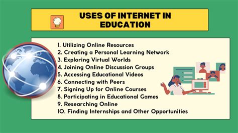 top    internet  education impact  internet  education concepts