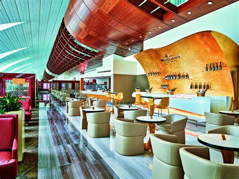 emirates completes  million makeover   business class lounge  dubai international