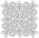 Coloring Mandala Pages Paisley Creative Book Dover Haven Mandalas Pattern Choose Board Publications Seamless Doodles Fashion sketch template