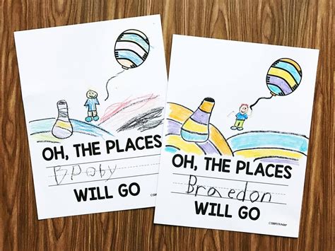 places youll  printable simply kinder dr seuss coloring
