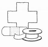 Bandaid Band Clipart Samaritan Library Coloringhome sketch template