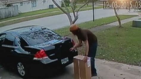 Thief Caught On Camera Stealing Packages From Front Porch In Apopka
