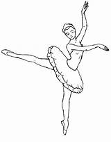 Danza Ballerina Disegnidacolorare Ballo Seguito sketch template