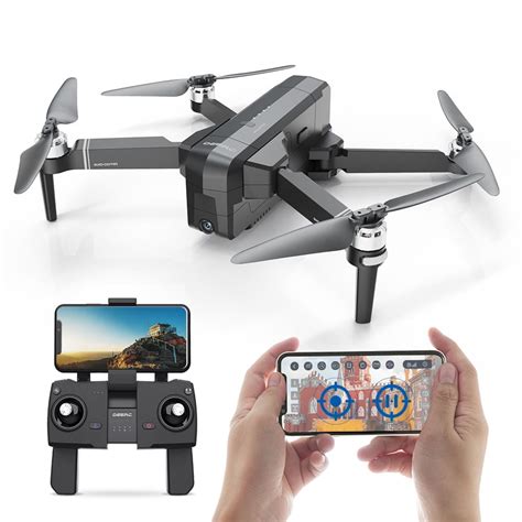 deerc de foldable gps drone   fpv camera  beginners adults quadcopter drone brushless