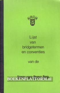 lijst van bridgetermen en conventies boekenplatformnl