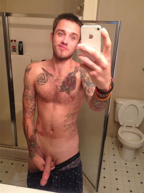 Cute Tattoo Straight Guy Naked