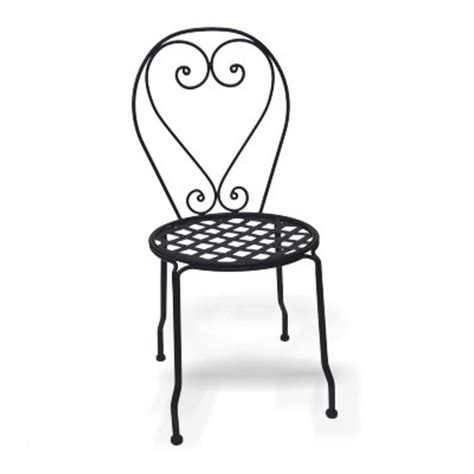 dc america set   black slat seat wrought iron patio dining chairs