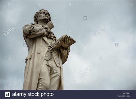 schiller statue  res stock photography  images alamy