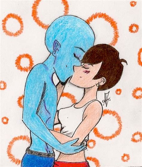 Megamind And Roxanne Kiss By Arika27 On Deviantart