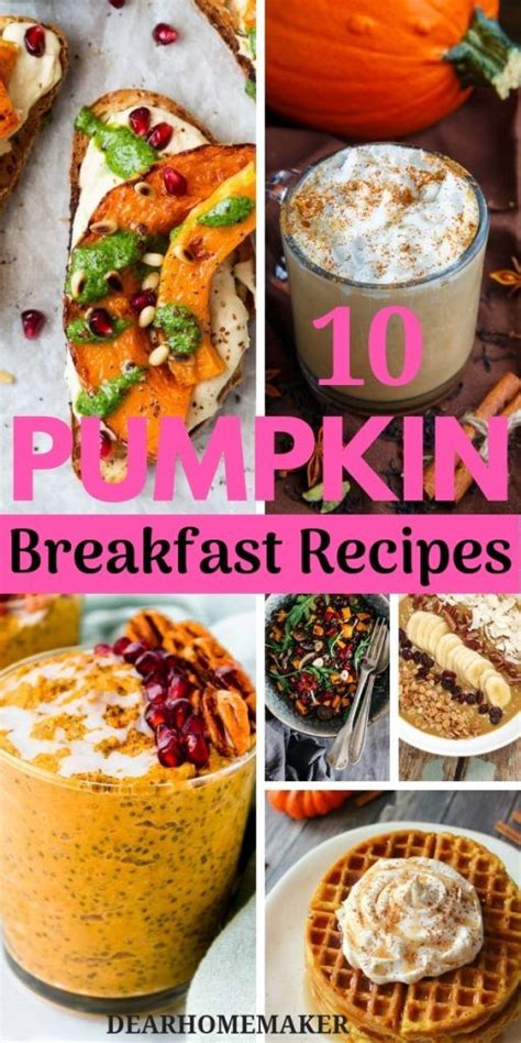 amazing pumpkin breakfast recipes  healthy life pumpkin