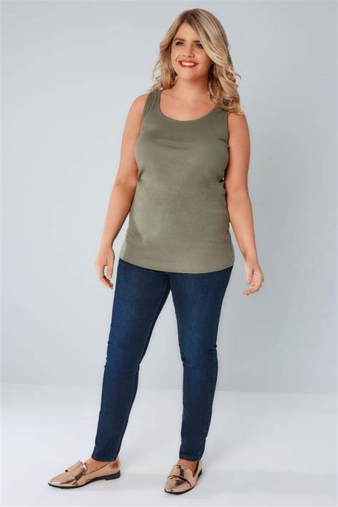 indigo blue skinny shaper ava jeans plus size 14 to 28