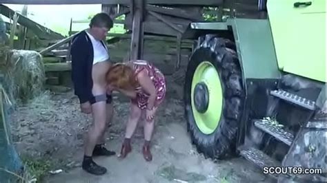 german milf mom and dad fuck outdoor on farm xvideos