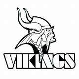 Vikings Minnesota Viking Coloring Logo Clipart Pages Football Symbols Clip Nfl Tattoo Mn Jpeg Silhouette Designs Printable Quilts Helmet Color sketch template