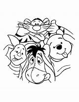Pooh Winnie Coloring Waving Hello Clipart Hand Characters Pages sketch template