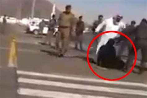 saudi arabia execution horror video shows innocent woman being