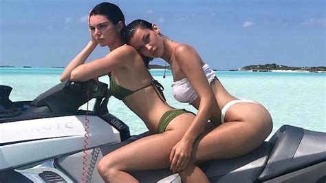 Bella Hadid Showed Flat Ass In Thong—birthday Present For Her Fans