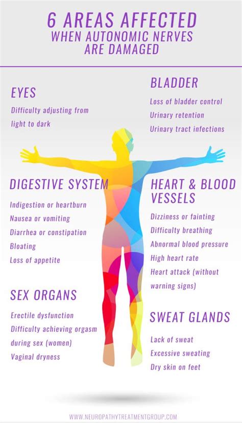 symptoms  autonomic neuropathy chronic pain information pinterest