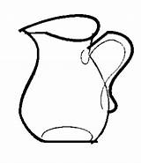 Jug Clipart Pitcher Water Drawing Coloring Cliparts Pages Clip Getdrawings Library Drawings Clipartmag Clipground Size sketch template
