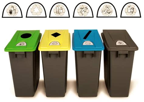 afvalbakken waarmee  uw afvalstroom kunt regelen