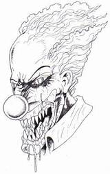 Scary Clown Drawings Drawing Draw Clowns Halloween Sketch Evil Coloring Creepy Hubpages Cool Easy Sketches Waynet Adult Face Paintingvalley Faces sketch template