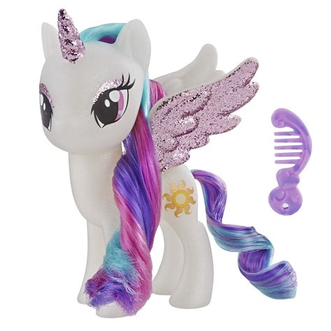 pony toy princess celestia sparkling   figure  kids