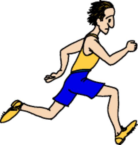 running guy clipart clipart