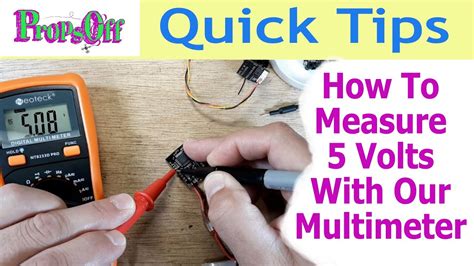 measure  volts     multimeter  check  volts youtube