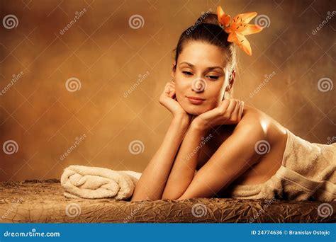 enjoy  spa stock photo image  healthy skin young