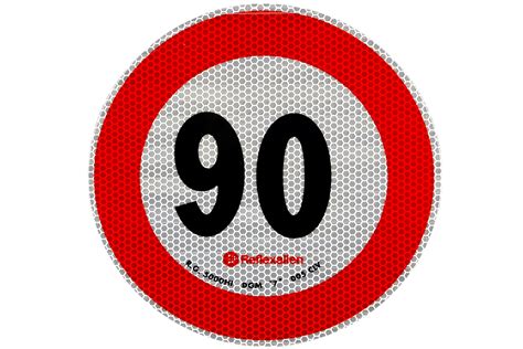kmh speed limit sticker unitrailer