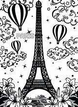 Eiffel Tower Coloring Paris Pages Printable Kids Drawing Easy Print Outline Color Getdrawings France Getcolorings Drawings Pencil Colorings Incredible sketch template