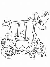 Kids Halloween Kleurplaten Fun sketch template