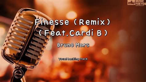 Finesse Remix Feat Cardi B Bruno Mars Instrumental