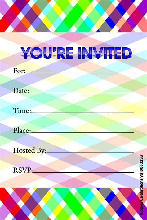 invitation  printable invitations printable invitations