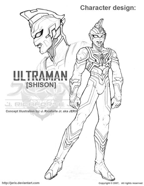 ultraman shison concept  jerix  deviantart