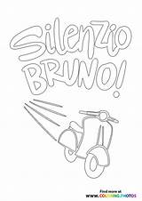 Bruno Silenzio Luca Alberto Ciao Silencio sketch template
