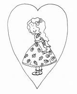 Stamps Dearie Valentine Digi Dolls Miss Little Unknown Pm Posted sketch template