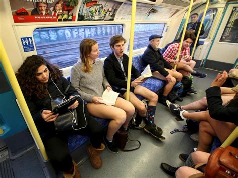 in pictures how the world celebrated ‘no pants subway