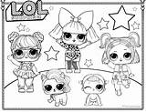 Coloring Pages Lol Doll Dolls Unicorn Family Visit Angel sketch template