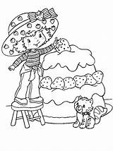 Moranguinho Turma Strawberry Coloring Shortcake Sonhando Cores sketch template