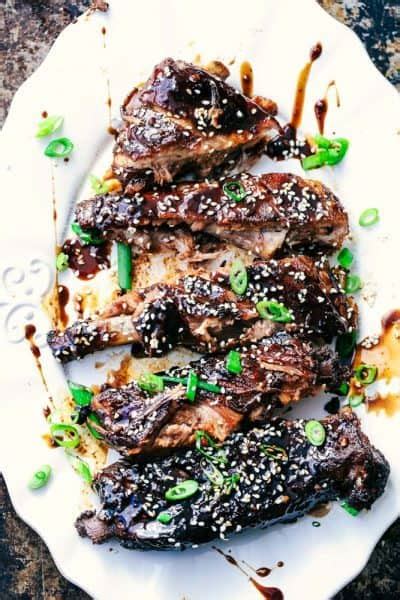 slow cooker sticky asian ribs with sticky sauce the recipe critic