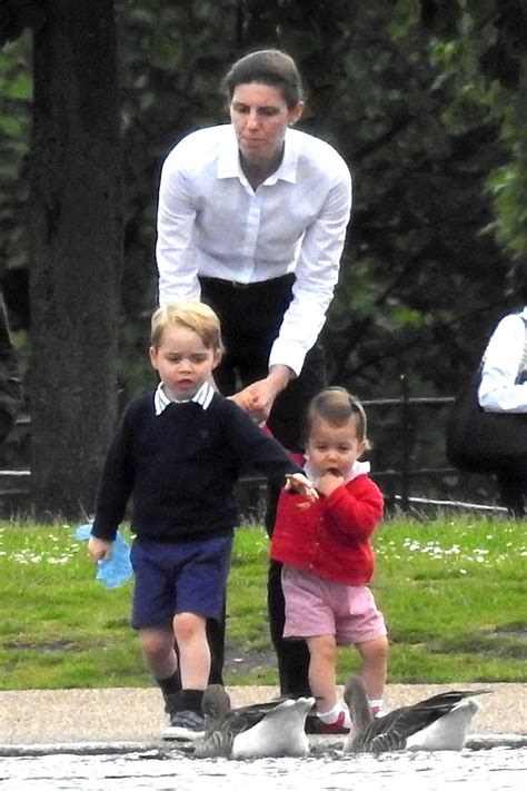 Prince George Princess Charlotte Proud Nanny Kate