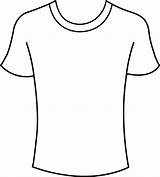 Football Jersey Outlines Clip Outline Shirt Clipart sketch template